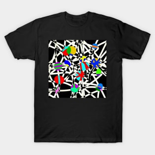 Bubble Pop - abstract art T-Shirt